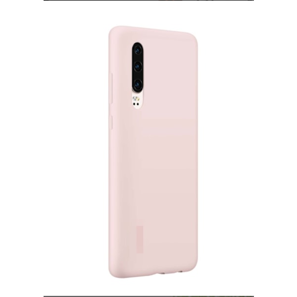 Huawei P30 nestemäinen puhelinkotelo vaaleanpunainen