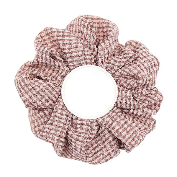 Stripe Dam Scrunchies Håraccessoarer Hårresår Slipsar