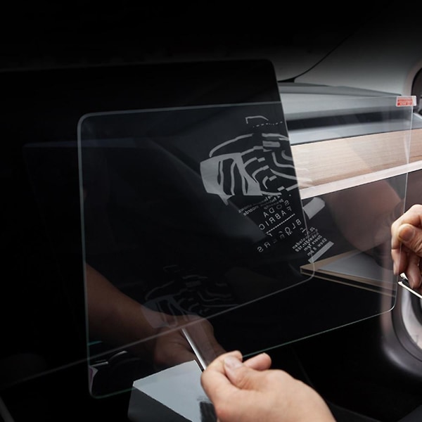 Model3 tesla bilskärm klart härdat glas för tesla modell 3 2021 tillbehör skärmskydd tesla modell y modell s x tre 15 inch hd