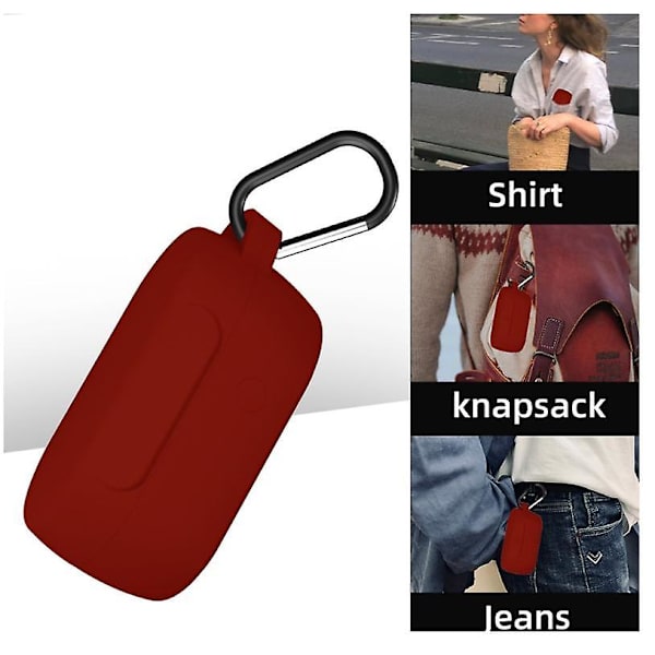 Silikone Etui til Skullcandy Sesh True Wireless In-ear Høretelefoner Red