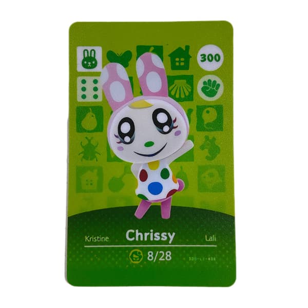 [LCS]Nfc Spelkort För Animal Crossing,ch Amiibo Wii U - 300 Chrissy