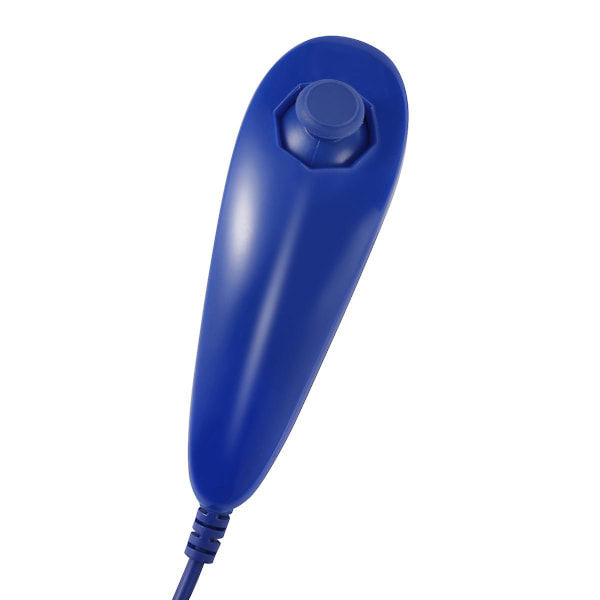 Wii Nunchuck Controller, Nunchuck Controllere Til Nintendo Wii Videospil Blue