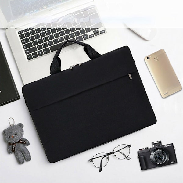 Kannettavan tietokoneen suojatasku 13'' 14'' 15.6'' Black 14 inch