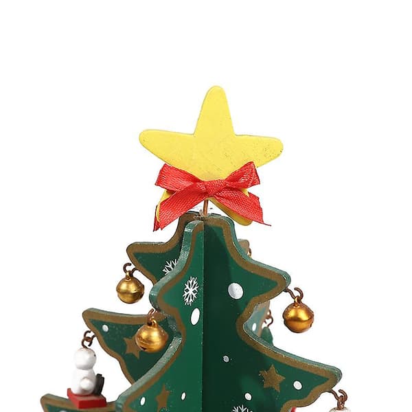 [LCS]Bordplade Mini Træ Juletræ Til Julepynt green