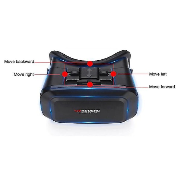Vrg Virtual Reality 3d Vr Glasögon 90 Smartphone