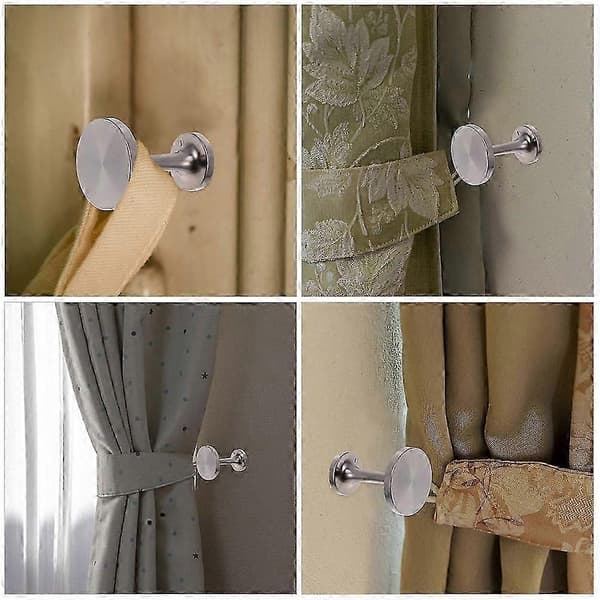 Dekorative gardinbånd i aluminium for draperier