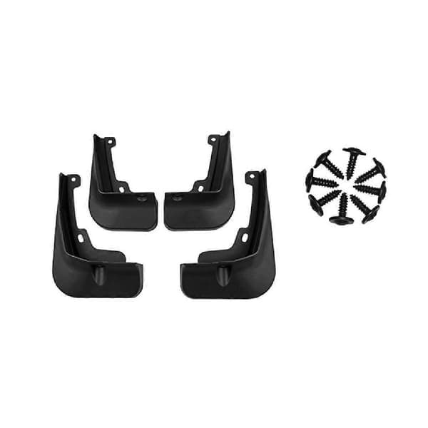4 stk. bilskvettlapper for EV9 2023+ Skjermer Skvettlapper Sprutlapper Tilbehør Black