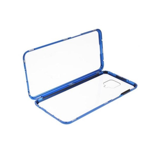 Redmi Note 9 Pro Max magnetiskt härdat case Blå