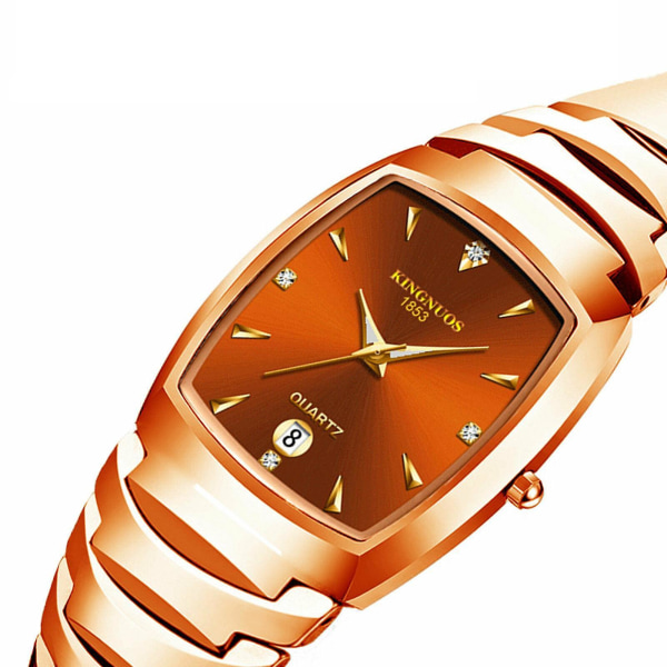 Quartz Analog Digital Vanntett Klokke for Menn og Kvinner Silver Men-40MM