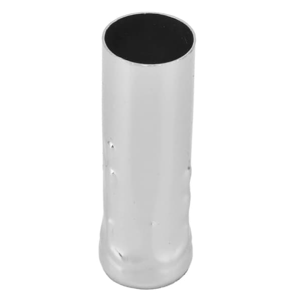 10 stk. E14 metalrør til stearinlysholder lampefod belysningstilbehør 25x80mm krom