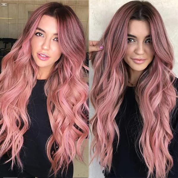 [LCS]Pink paryk lang til daglig festbrug