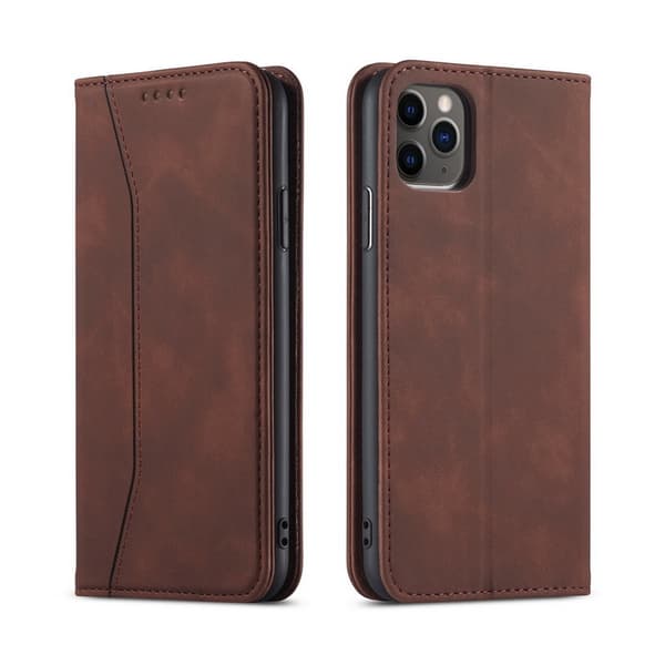 [LCS]iPhone 17 Flip Plånboksfodral | Affärsläder Telefonfodral Brun iPhone 17 Brun Brown iphone 17