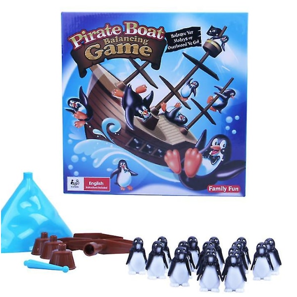 Piratskepp balans leksak, interaktivt brädspel för förälder-barn Party-spel