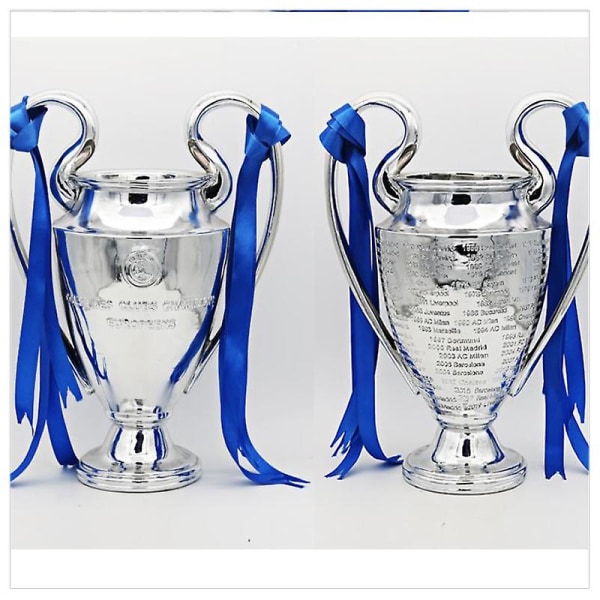 Uefa Champions League Trophy Big Ears Mascot Fans Presents Office Craft Decoration 16cm