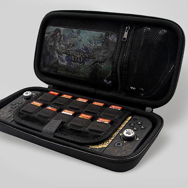 Nintendo Switchille Monster Hunter RISE -teemainen suojakotelo