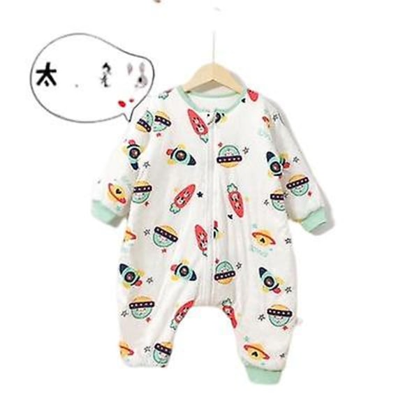 Varm barnsovsäck spark-säker pyjamas i ett stycke Color 3 XL