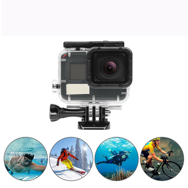 Gopro Hero 7 Black/ Hero 6 / Hero 5 / Hero Hd (2018) Kamera Vattentätt Fodral