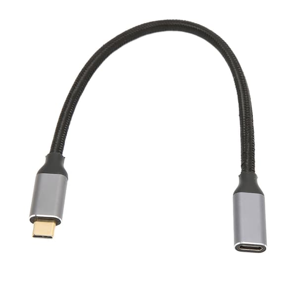 [LCS]USB C Forlængerkabel 10Gbps 100W PD 4K 60Hz E Marker 0.25m