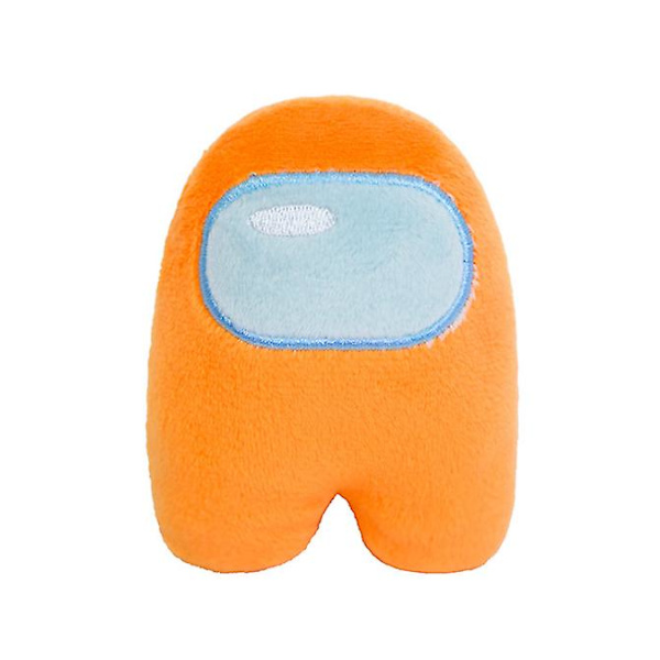 Among Us Plyschleksak Gosedjur Söt Mjuk Figur Kompatibel med Barn 10cm Orange