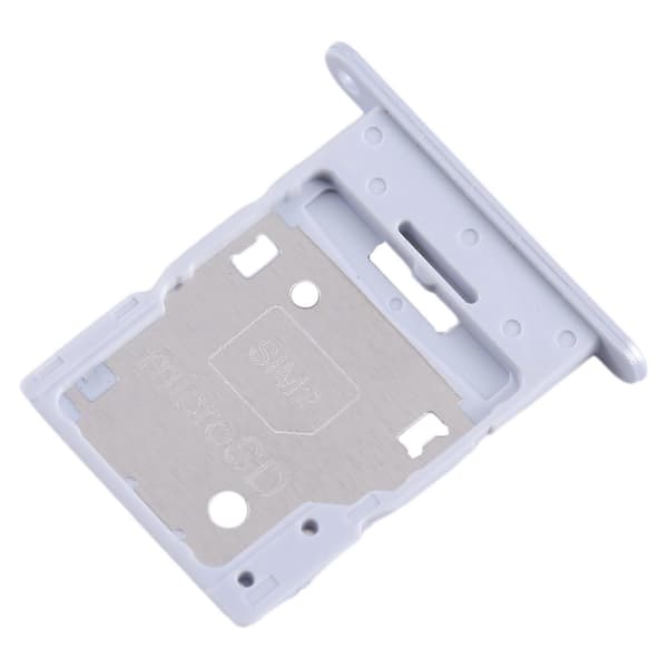 For Samsung Galaxy A15 5G SM-A156B SIM + SIM / Micro SD-kortskuff Purple