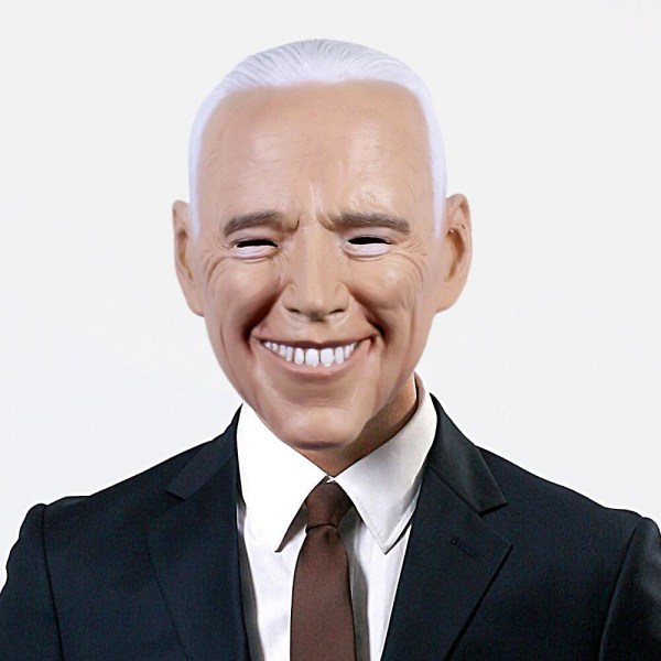 Joe Biden Mask 2021 Presidentvalkampanj Rösta på Joe Bid white
