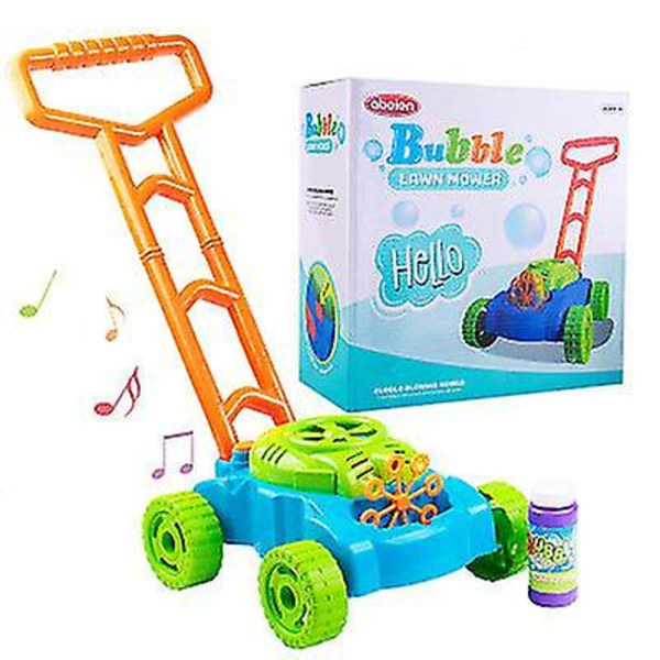 Utelek utomhus handdriven musik automatisk bubbelblåsande bil