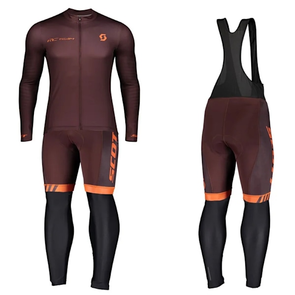 SCOTT 2023 miesten pitkähihainen maastopyöräpuku hengittävä MTB-pyöräilyvaatetus pyöräilypaita ciclismo pyöräilysetti 14 4XL cycling set 14