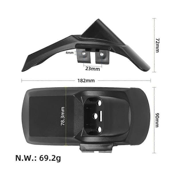 Til Kukirin G2 Pro DB Elektrisk Scooter Forreste Baghjuls Skærm