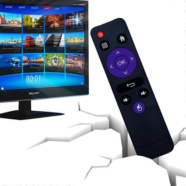 [LCS]Fjernkontroll for H96 Max RK3318 TV-dekoder Bærbar IR-fjernkontroll for Smart TV-tilbehør