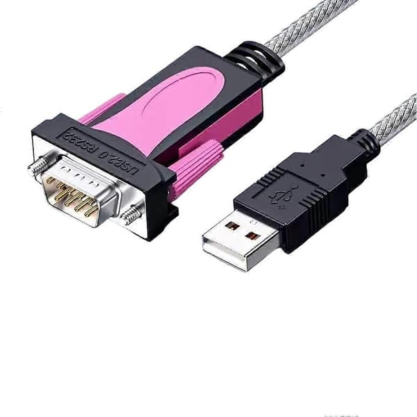 USB til RS232 Han DB9 Kabel Seriel COM Port Adapter Chip USB R232 Konverter Kabel til Win 11/10/ 8.1 8 7 Vista XP