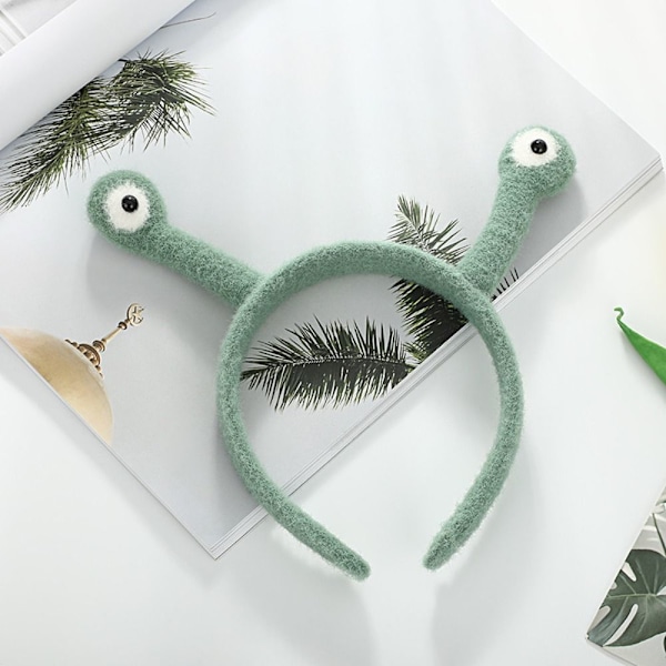 Sneglediadem for ansiktsvask MØRKEGRØNN Dark Green