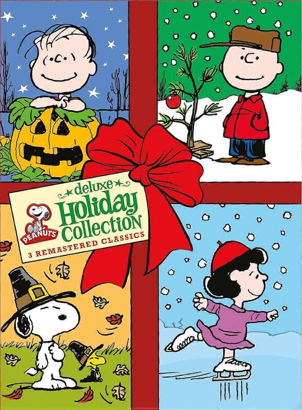 [LCS]Peanuts Deluxe Holiday Collection DVD, 3-Disc Set, Klassiska Julspecialer, Engelsk Version