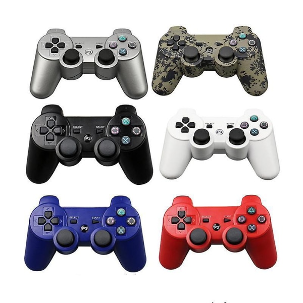Eastvita Trådløs Bluetooth Gamepad For Ps3 Kontroll Spillkonsoll Joystick Fjernkontroll For Playstation 3 Gamepads White