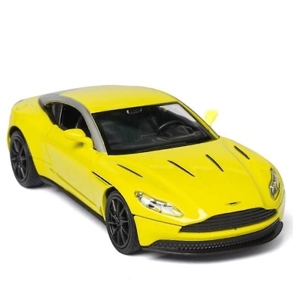 1:32 ASTON MARTIN DB11 Metallivalettu Leluauto (Keltainen)