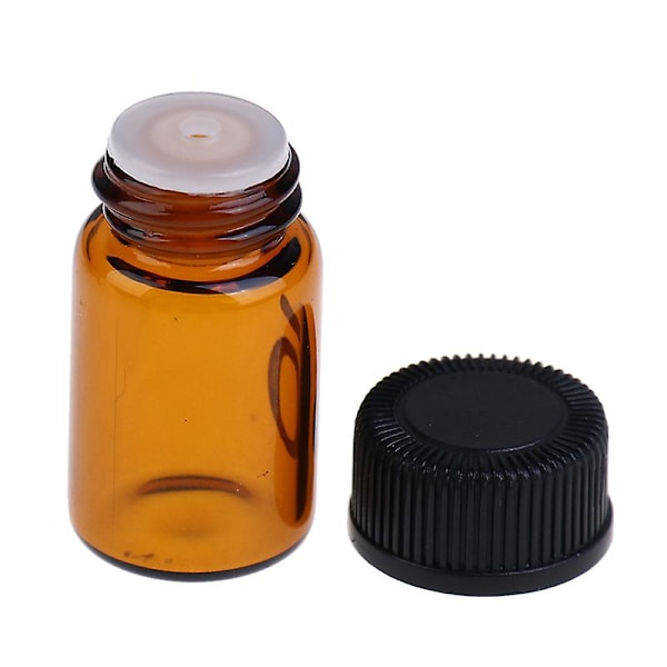 10 stk./lot Tom 2 ml Mini Amber Glassflaske A