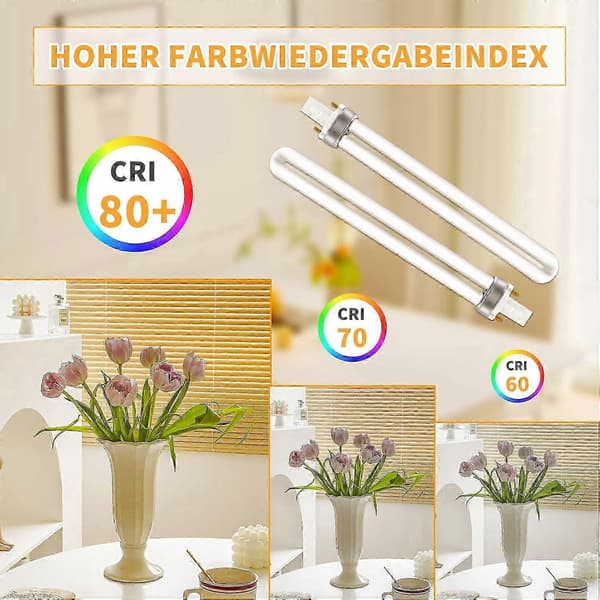G23 2-stift 11W CFL Varmvit 2700K 890LM Förpackning