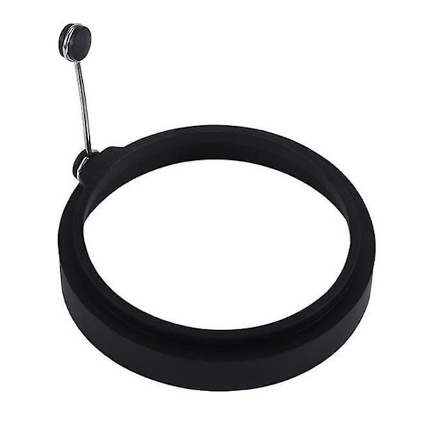 Silikon Äggring Non-stick, Perfekt Omelettform Eller Pannkaksring black