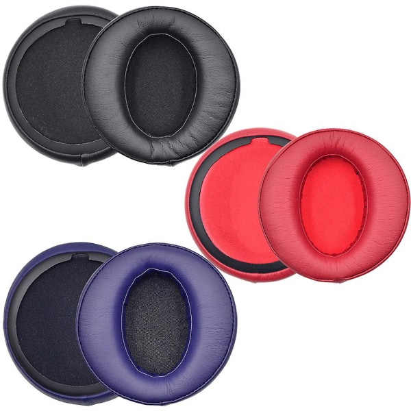 Öronkuddar som är kompatibla med Sony Mdr-xb950bt Bluetooth hörlurar Red
