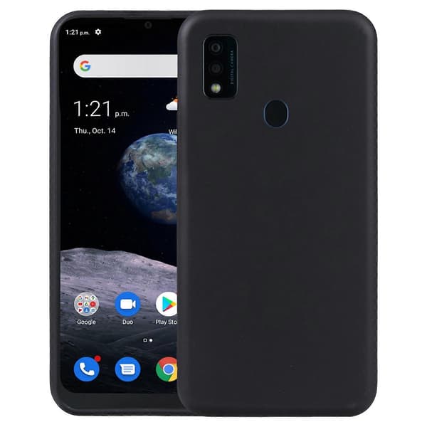 TPU-telefondeksel Black For ZTE Blade A7P