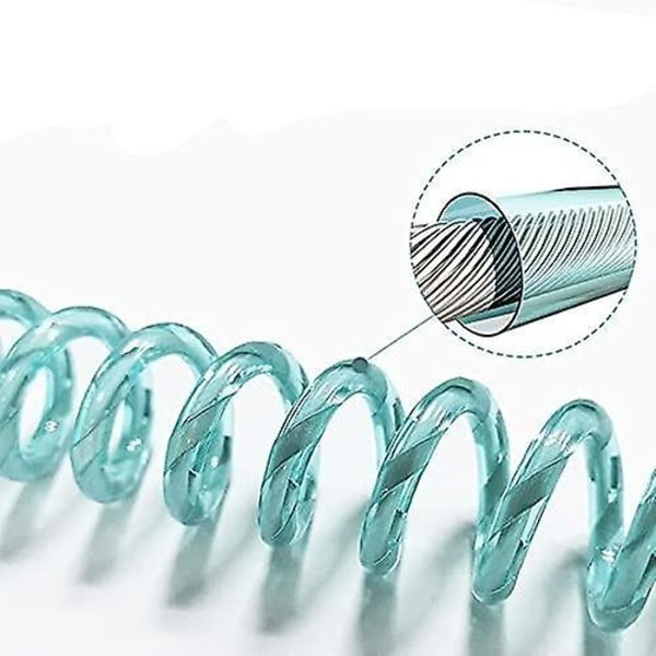 Elastisk anti-tapt håndleddsrem 360° roterbar 2m/6.56ft blå