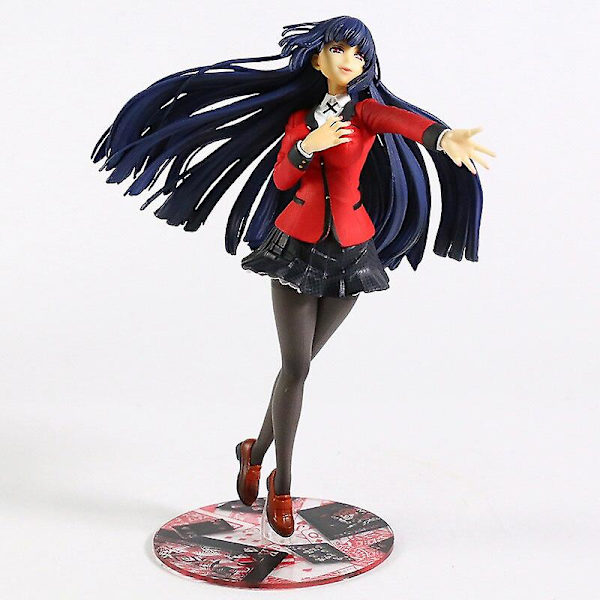 Kakegurui Jabami Yumeko 1/8 Skala Samlarobjekt Modell Docka Figur red