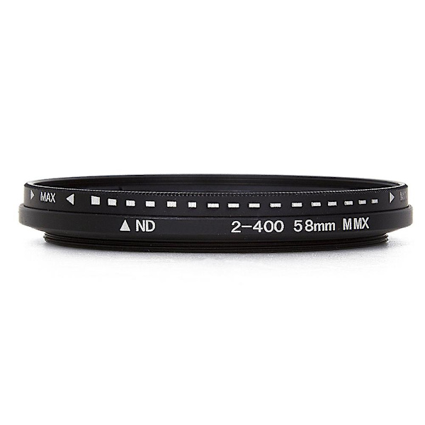 Fader Variabelt ND Filter Justerbart ND2 til ND400 Neutral Density Kompatibelt med Kameraobjektiv 72mm
