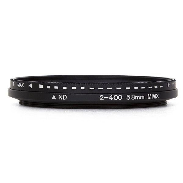 Fader Variabelt Nd-filter Justerbart Nd2 till Nd400 Neutral densitet för kameraobjektiv 62mm