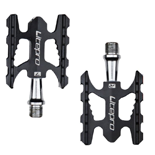 Vikbar Cykelpedal Förseglat Lager Aluminiumlegering Halkskydd Mtb Landsvägscykel Bmx Allmän Cykelpedal
