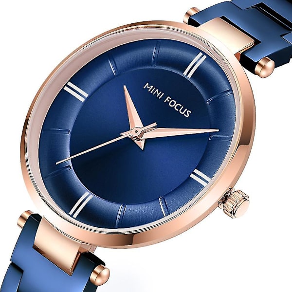MINI FOCUS MF0235L Casual Design Rustfrit Stål Dame Armbåndsur Kvarts