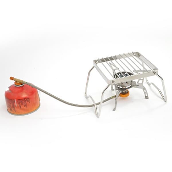 [LCS] Bærbar Sammenklappelig Grill Universal Rustfrit Stål Campingstativ
