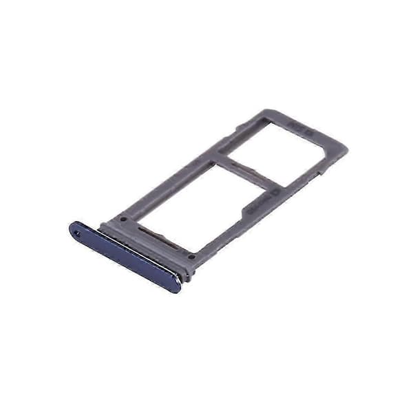 Erstatnings SIM- og Micro SD-kortbakke til Samsung Galaxy S9 Plus/S9 - Holdbart opbevaringstilbehør Blue
