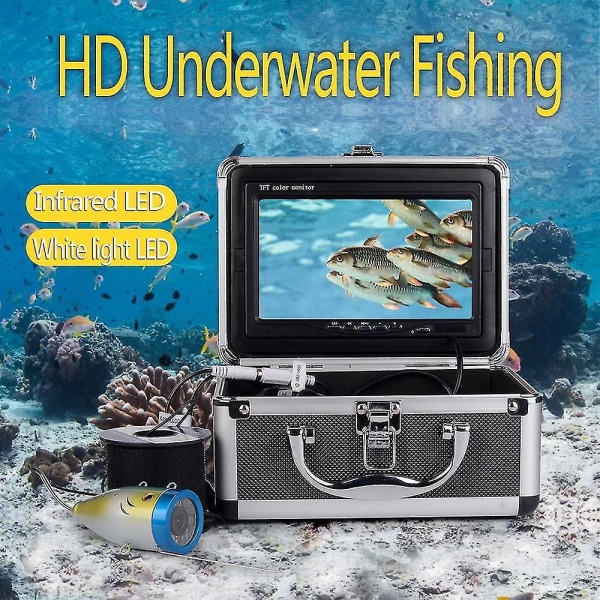 7 tum 15M 30M 50M HD Visual Fiskeenhet Undervattenskamera Fisk fiskeredskap  Kamera Undervatten Fi 8e7a | Fyndiq