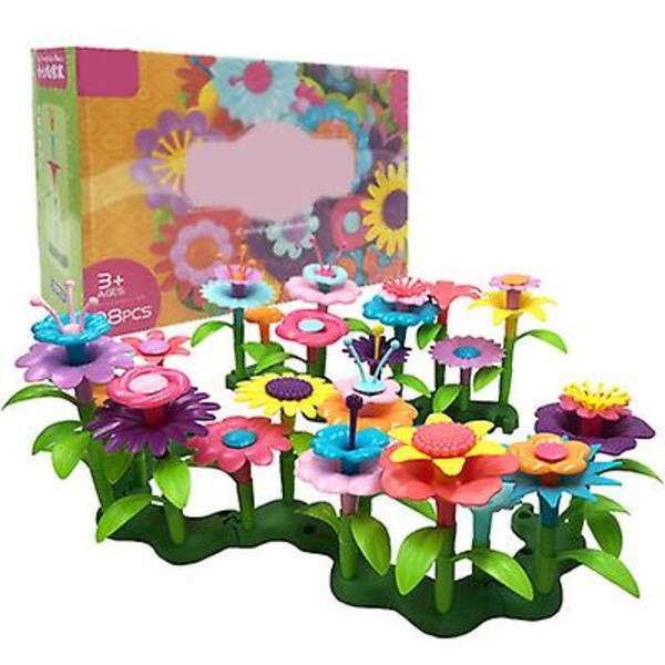 DIY Käsintehdyt Kukka-asetelmaleikit 98 PCS