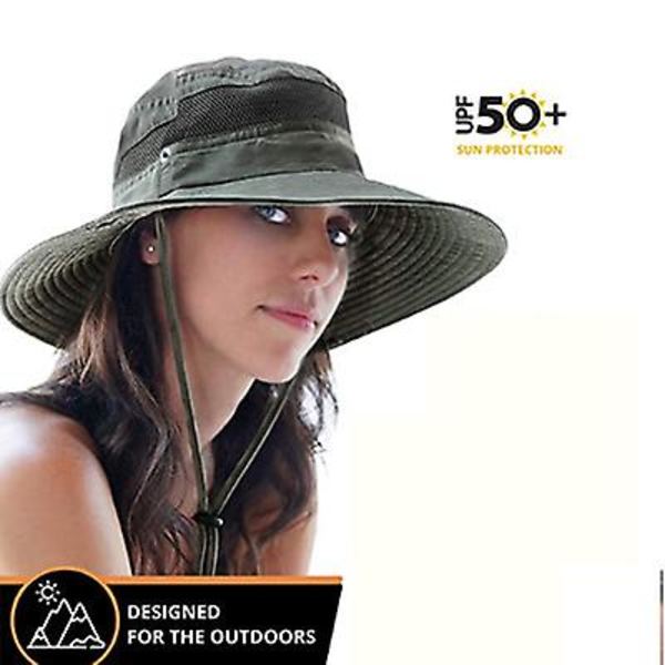 Bucket Hat Skydd Solhatt Lättvikt Justerbar Fiskehatt